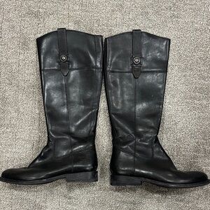 Frye Black Over the Knee Boots